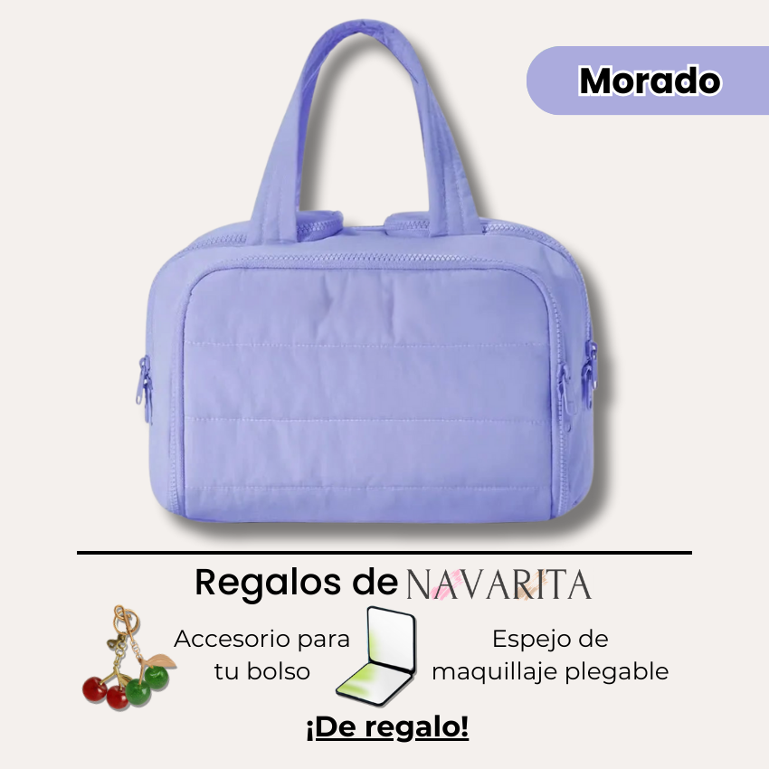 Bolsa de Maquillaje Organizada