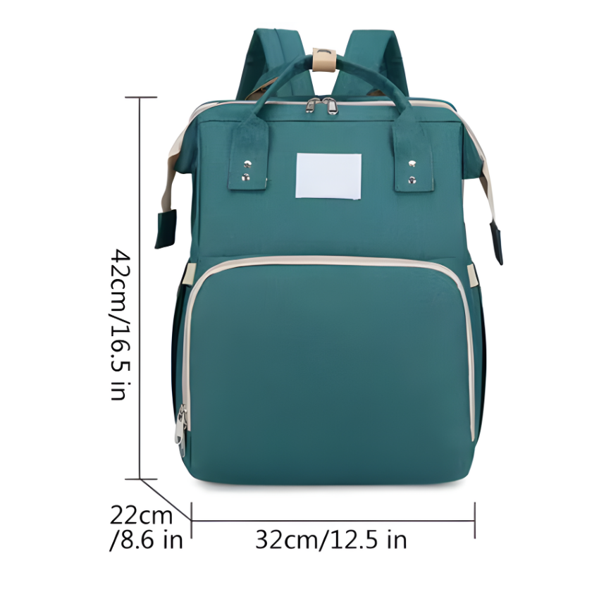 Mochila Maternal con Cuna Plegable