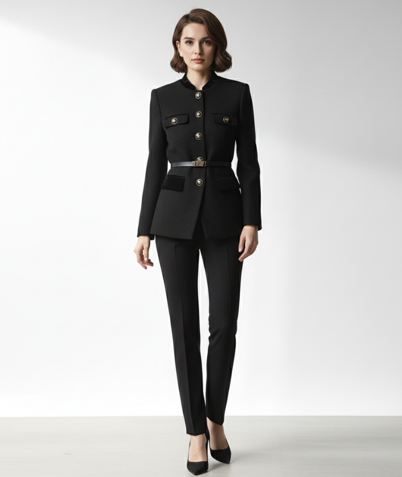 Chaqueta Elegante Contrast