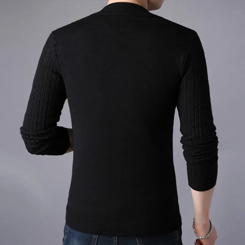 Navarita | Zippered Knit Cardigan
