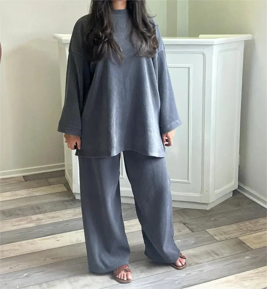Navarita | Relaxed Knit Two-Piece Set