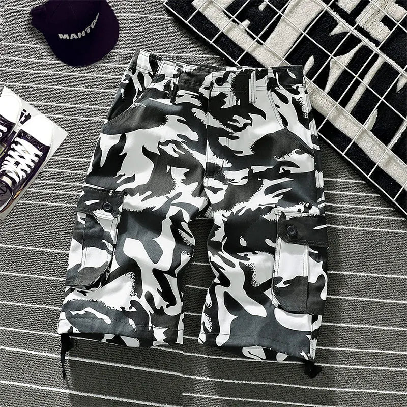 Navarita | Men's Tactical Camo Cargo Shorts