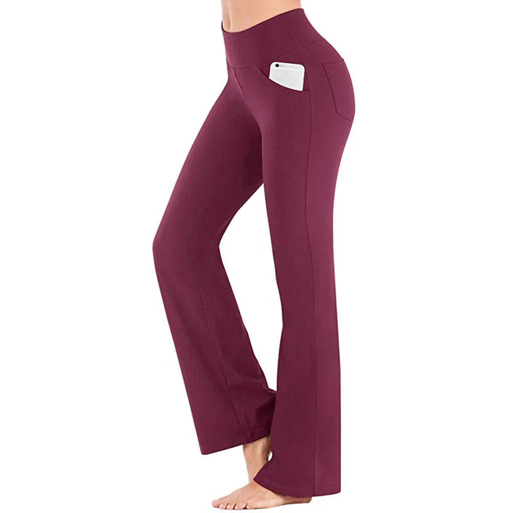 Navarita | High-Waist Flared Elegance Pants