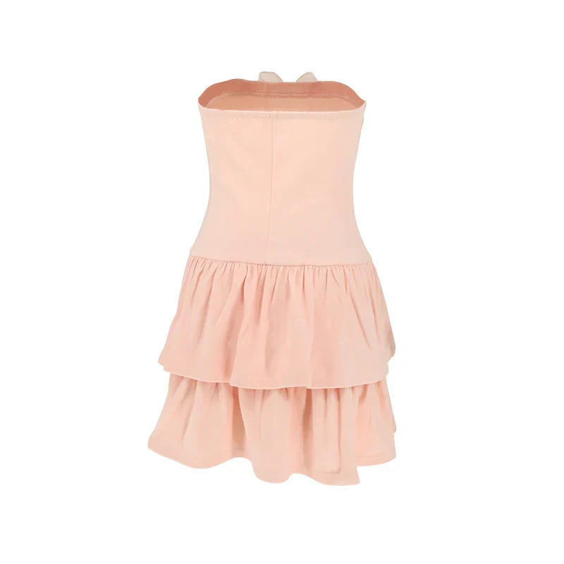Navarita | Sweetheart Ruffle Strapless Dress