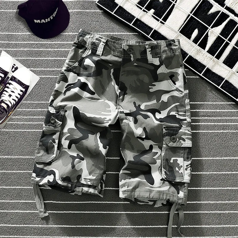 Navarita | Men's Tactical Camo Cargo Shorts