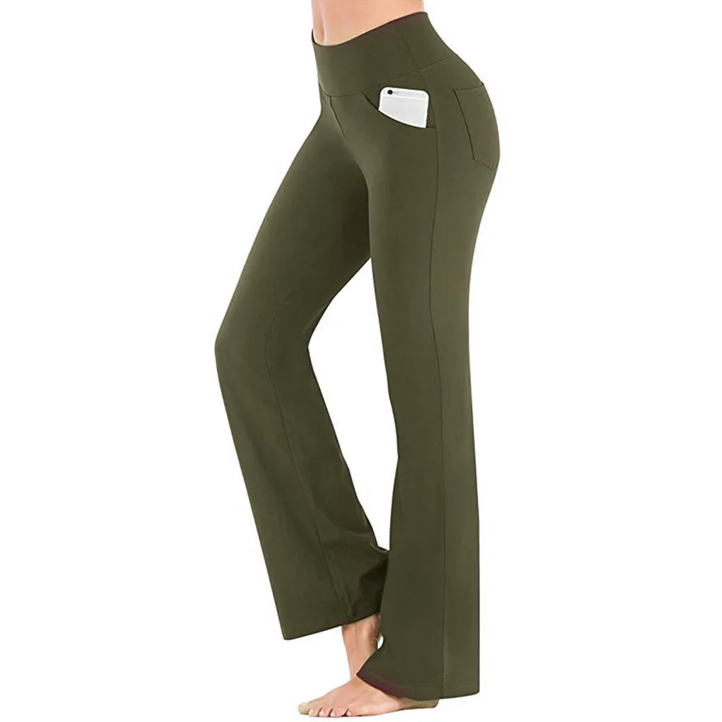 Navarita | High-Waist Flared Elegance Pants
