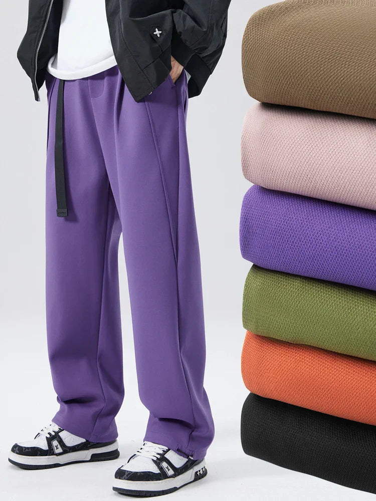Navarita | RelaxedFit Korean-Inspired Wide-Leg Sweatpants