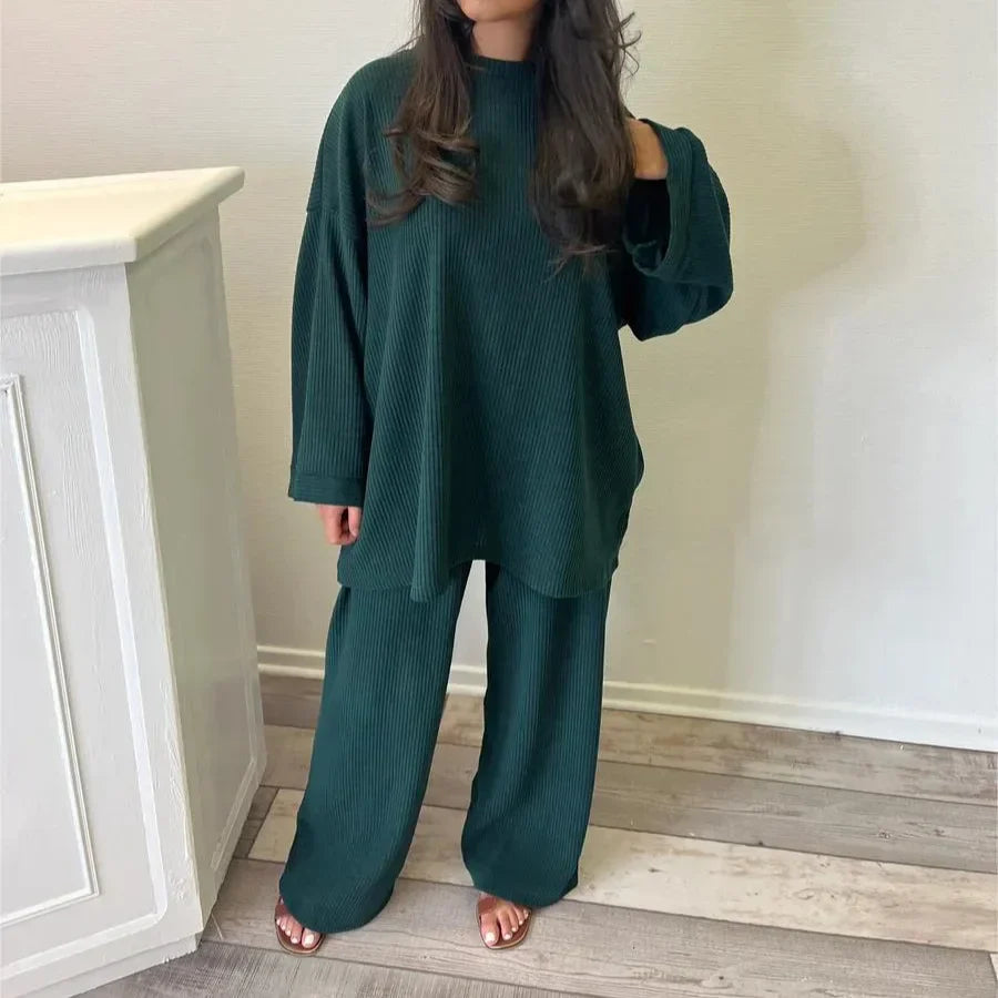 Navarita | Relaxed Knit Two-Piece Set