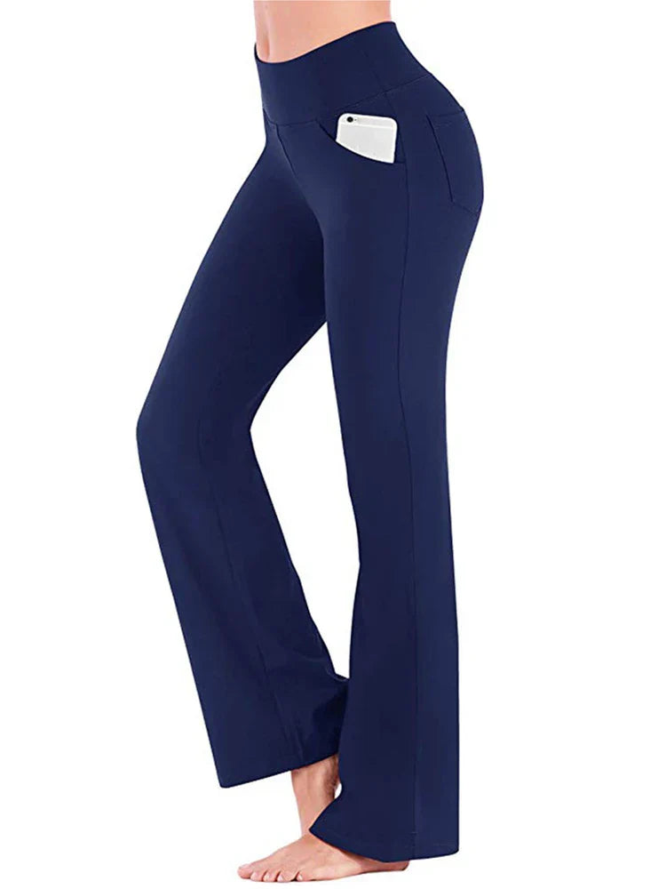 Navarita | High-Waist Flared Elegance Pants
