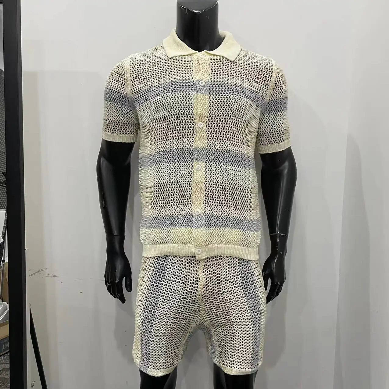 Navarita | Summer Knit Cardigan Two-Piece Set