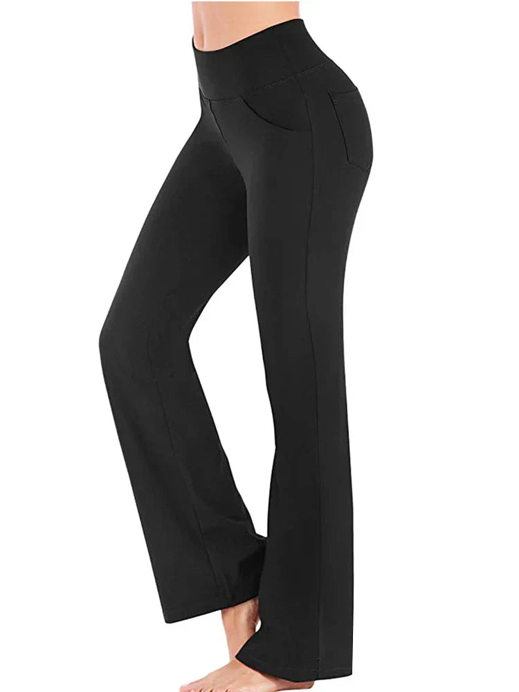 Navarita | High-Waist Flared Elegance Pants