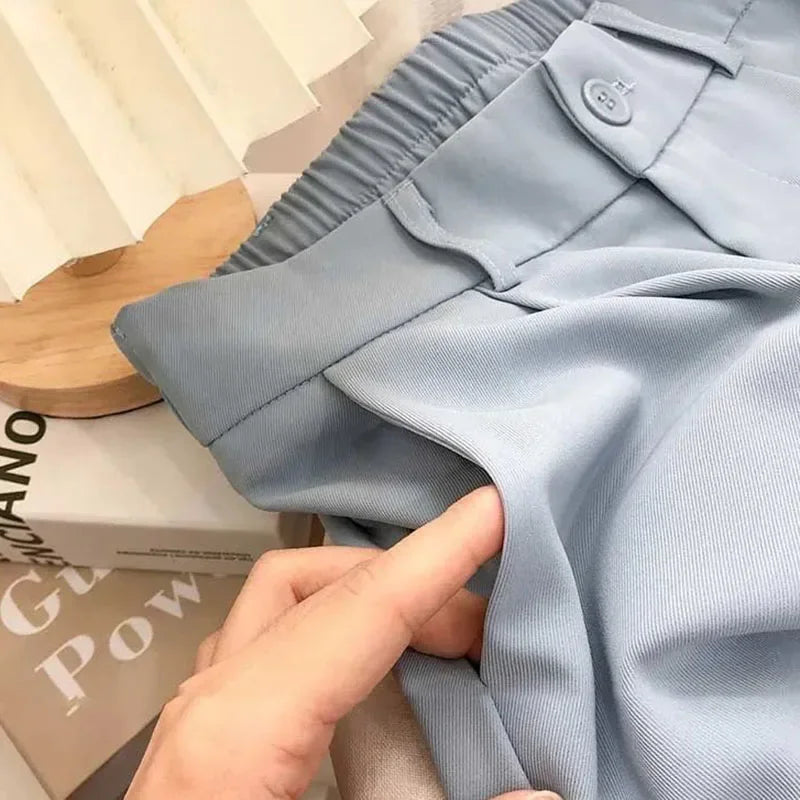 Navarita | Office Lady Pleated Ankle Pants