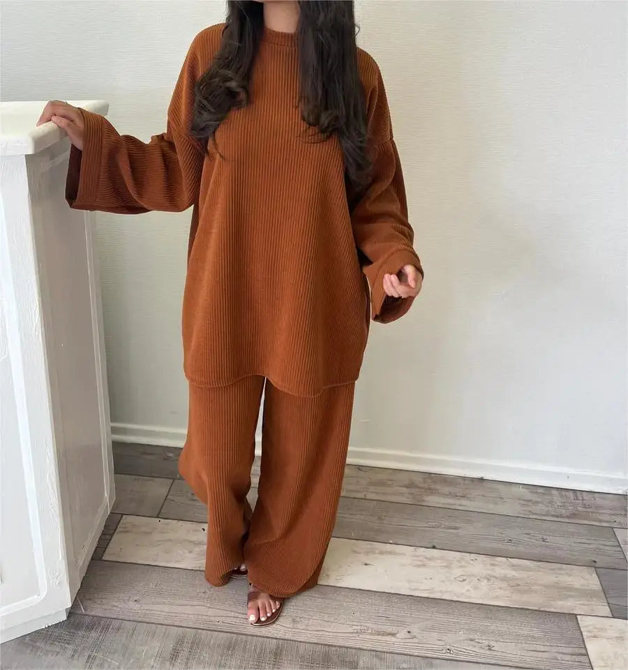 Navarita | Relaxed Knit Two-Piece Set