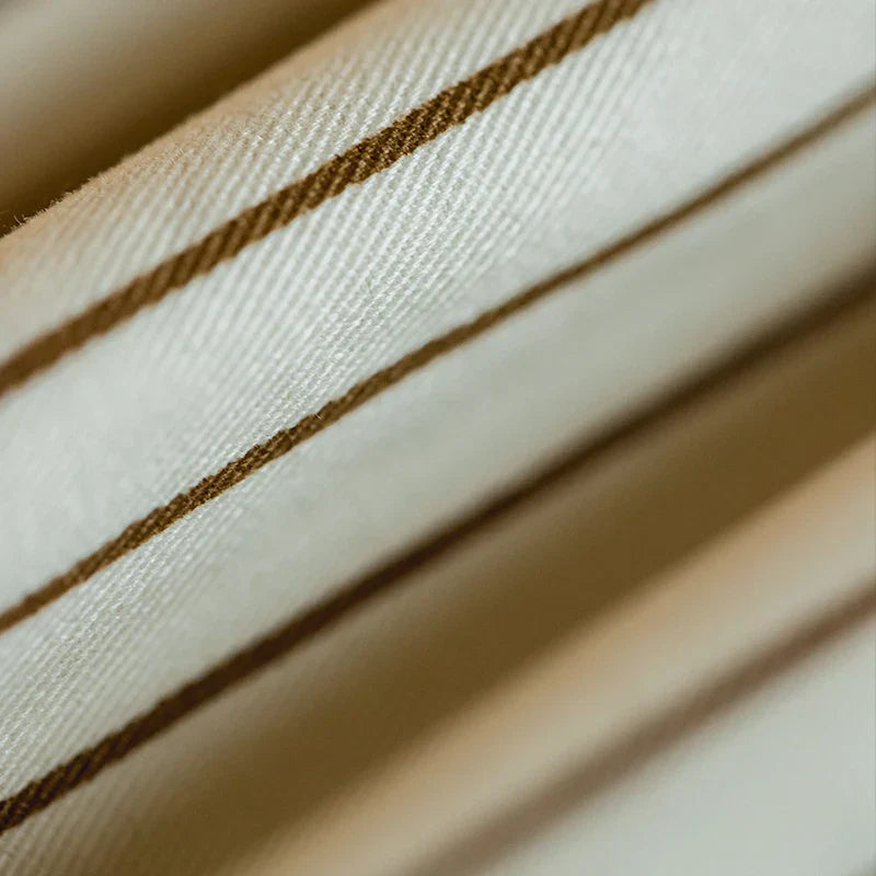 Navarita | Striped Collar Cotton Shirt