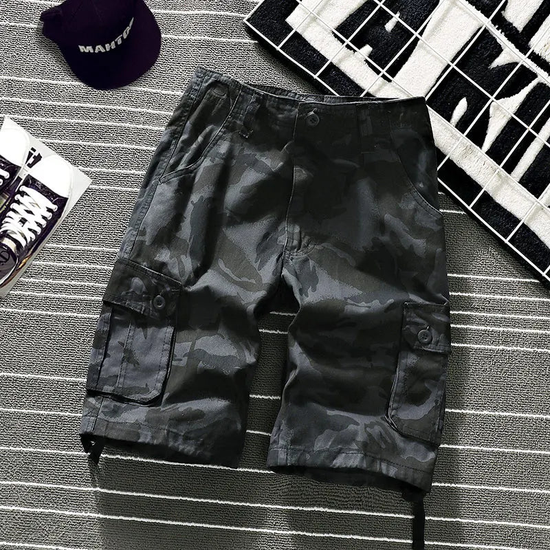 Navarita | Men's Tactical Camo Cargo Shorts