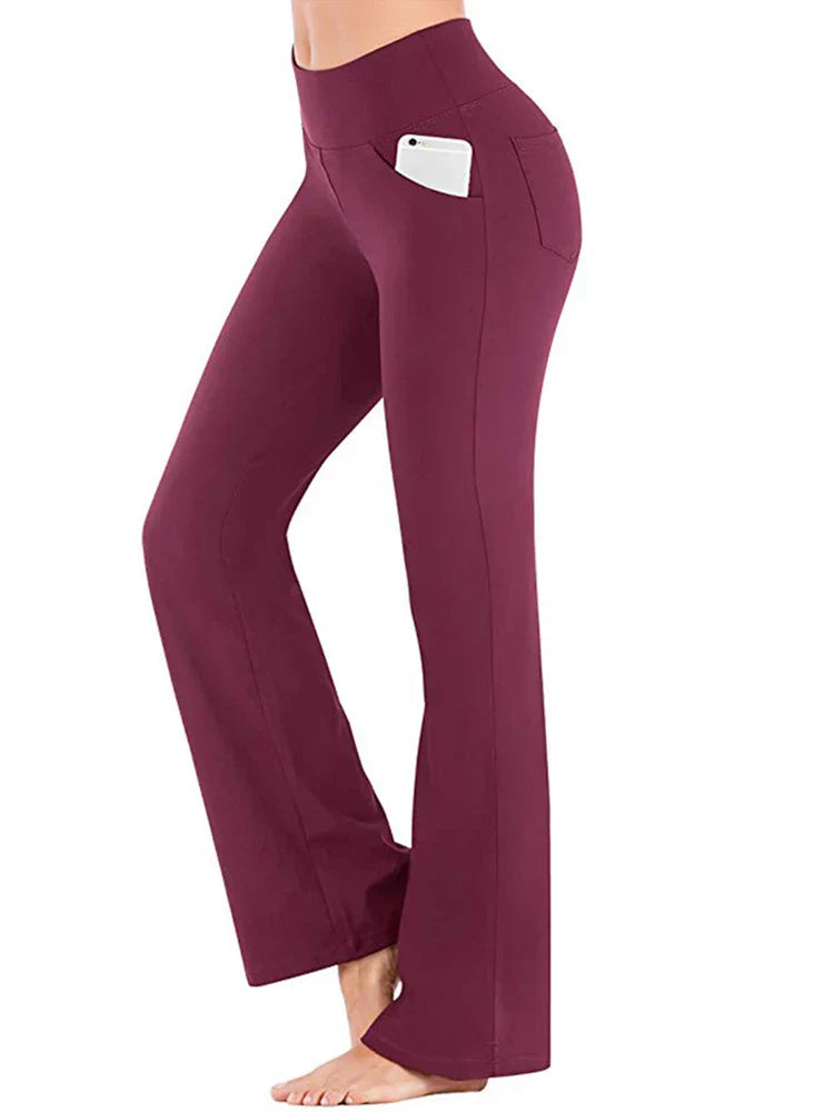 Navarita | High-Waist Flared Elegance Pants