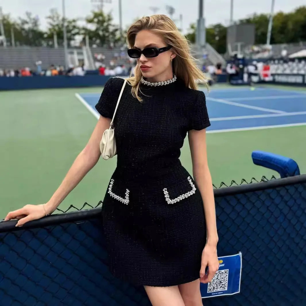 Navarita | Alura Tweed Luxe Mini Dress