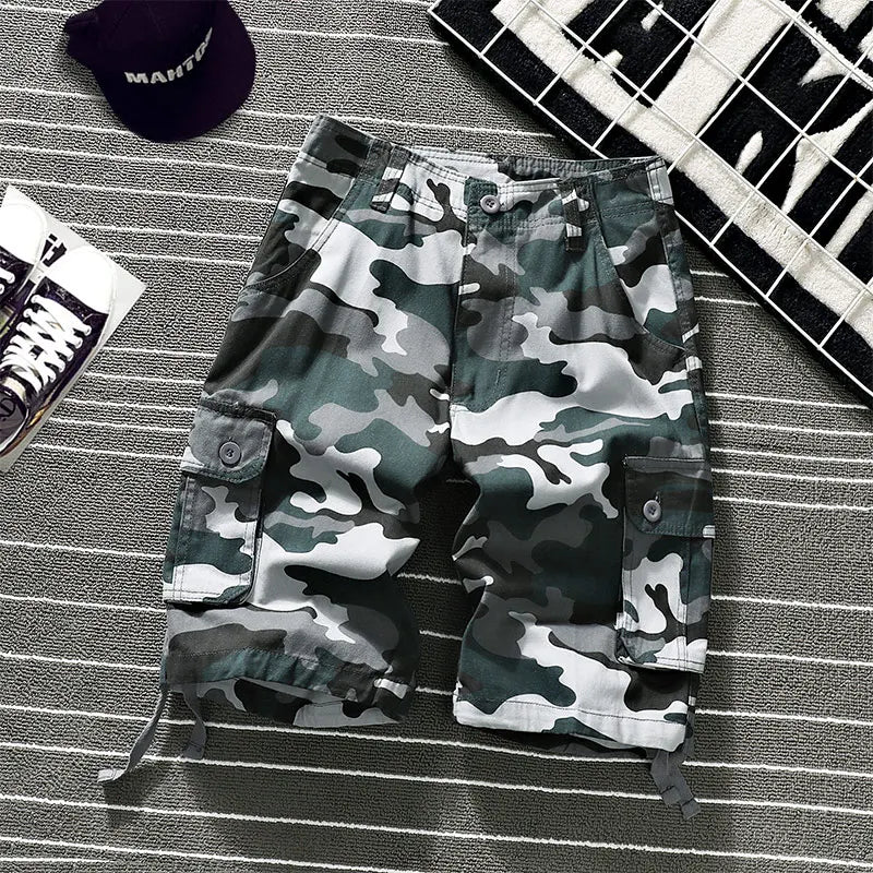 Navarita | Men's Tactical Camo Cargo Shorts