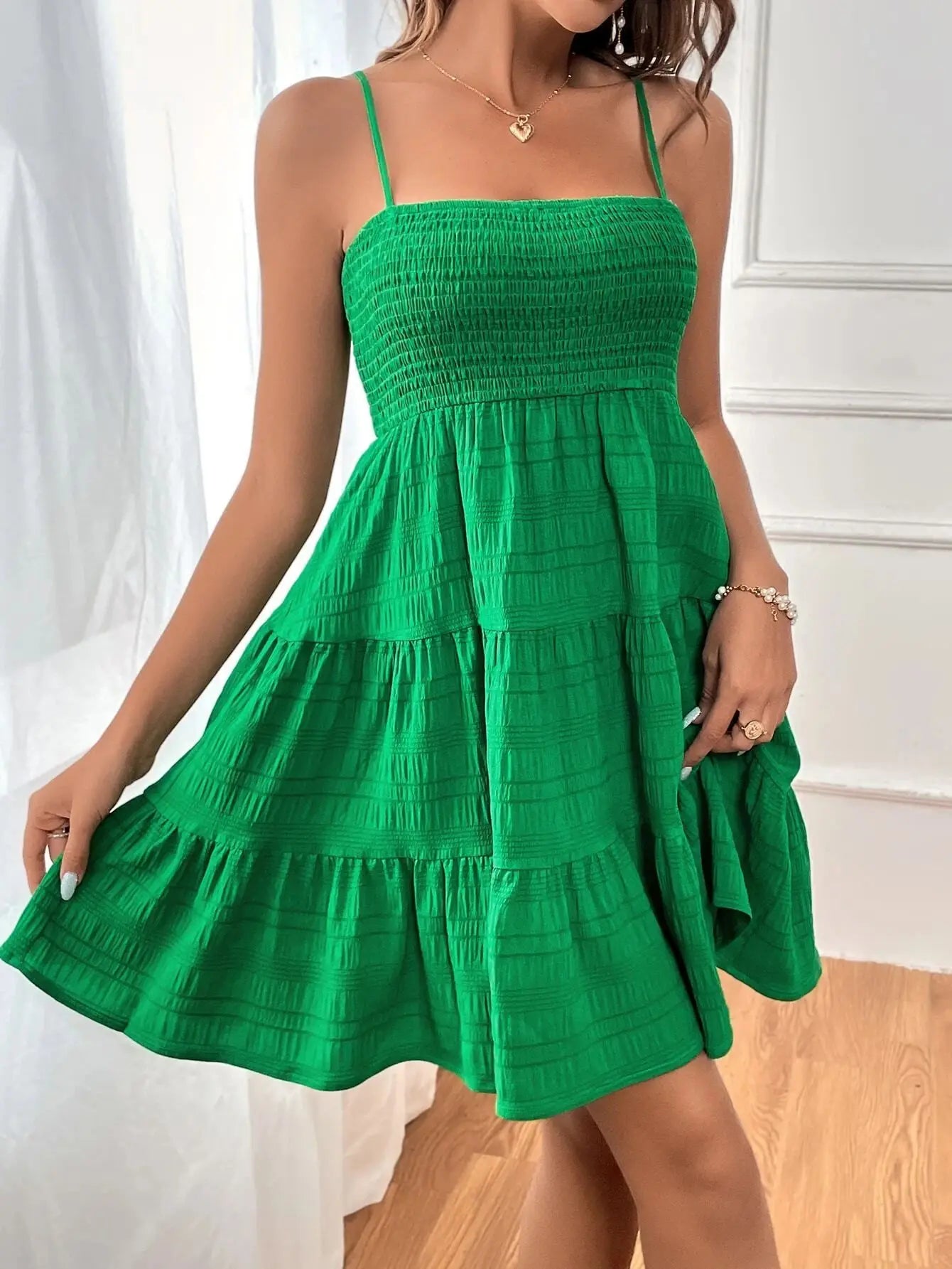Navarita | Breezy Tiered Mini Dress