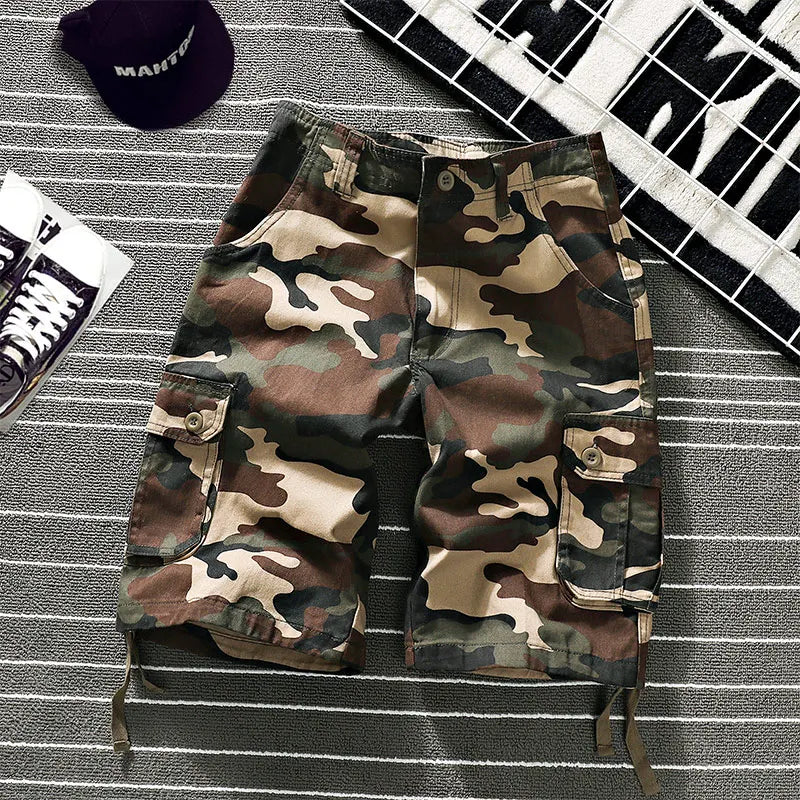 Navarita | Men's Tactical Camo Cargo Shorts