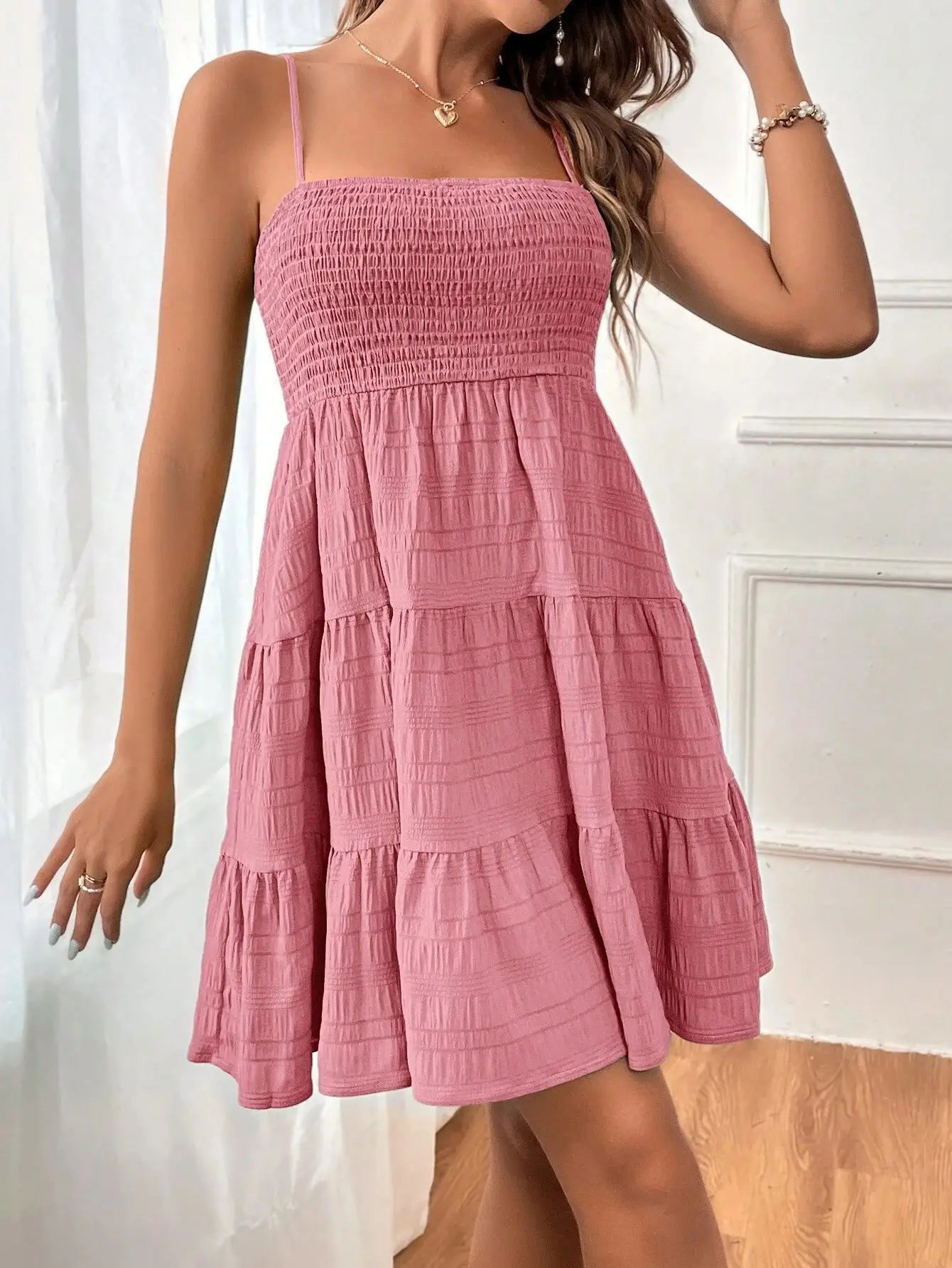 Navarita | Breezy Tiered Mini Dress