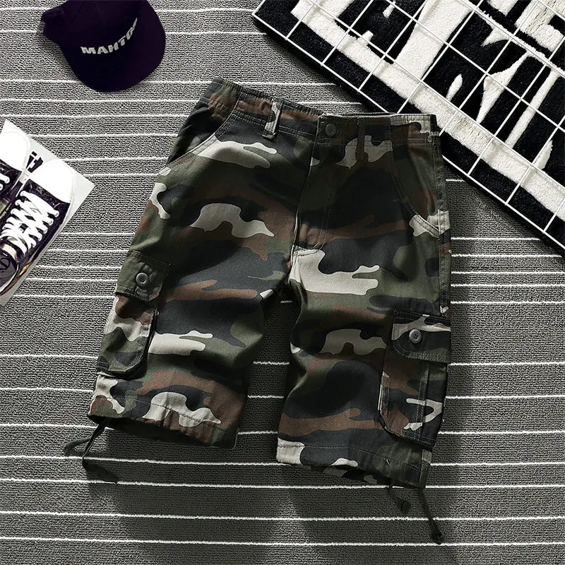Navarita | Men's Tactical Camo Cargo Shorts