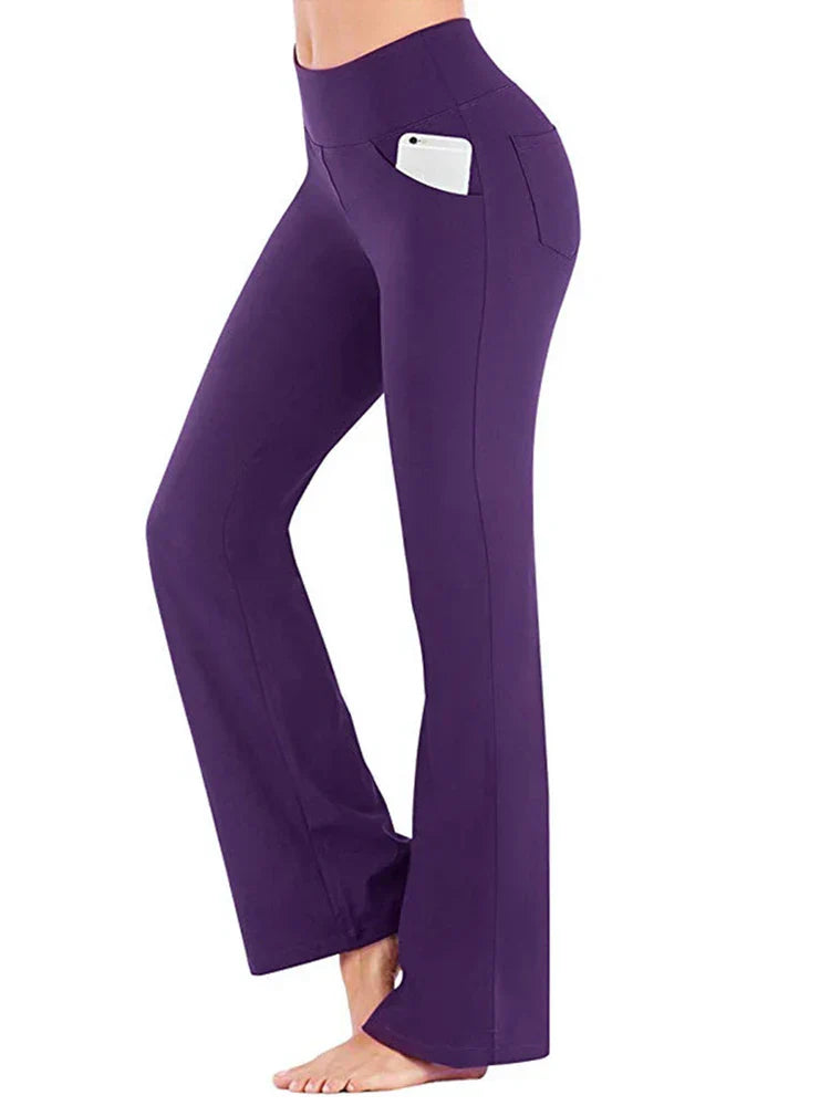 Navarita | High-Waist Flared Elegance Pants