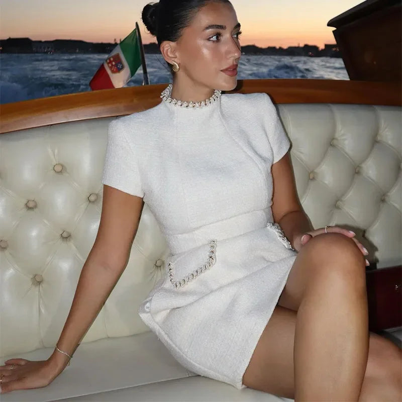 Navarita | Alura Tweed Luxe Mini Dress