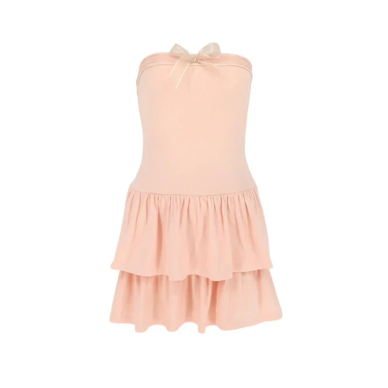 Navarita | Sweetheart Ruffle Strapless Dress