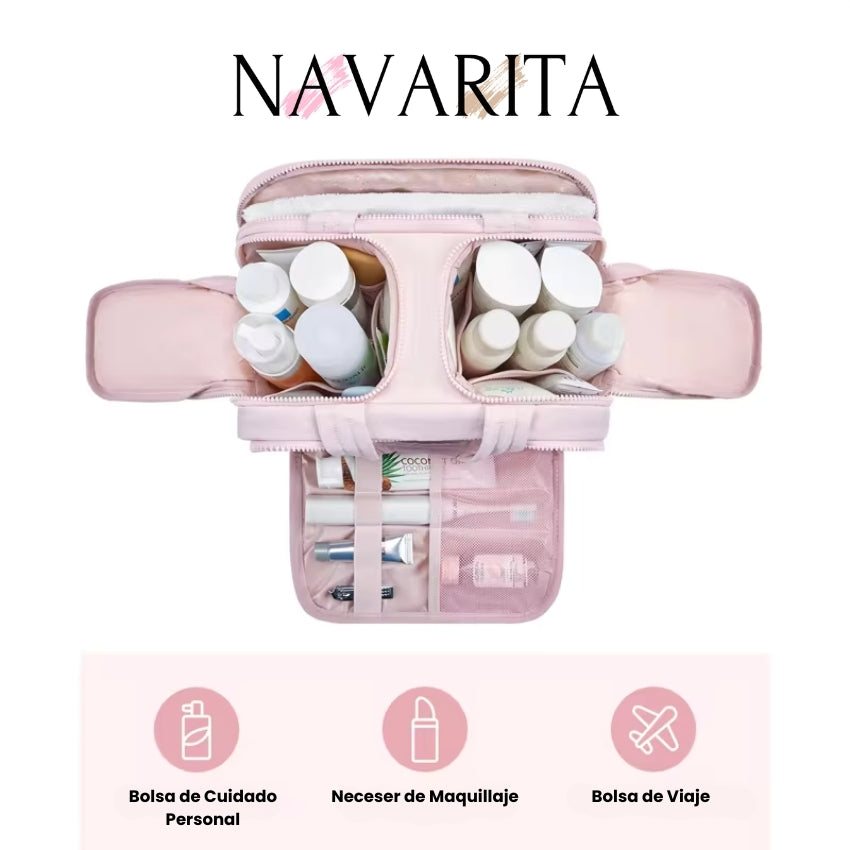 Bolsa de Maquillaje Organizada