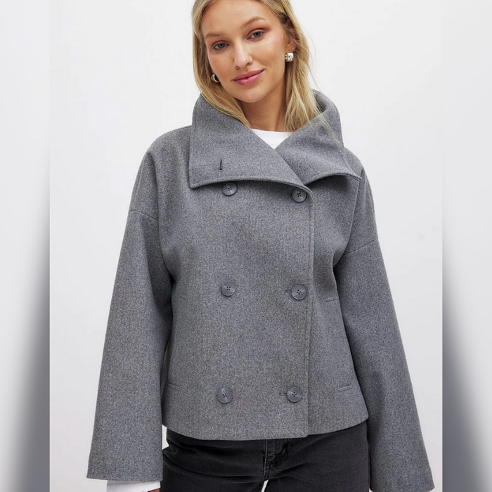 Abrigo corto cruzado – Olivia