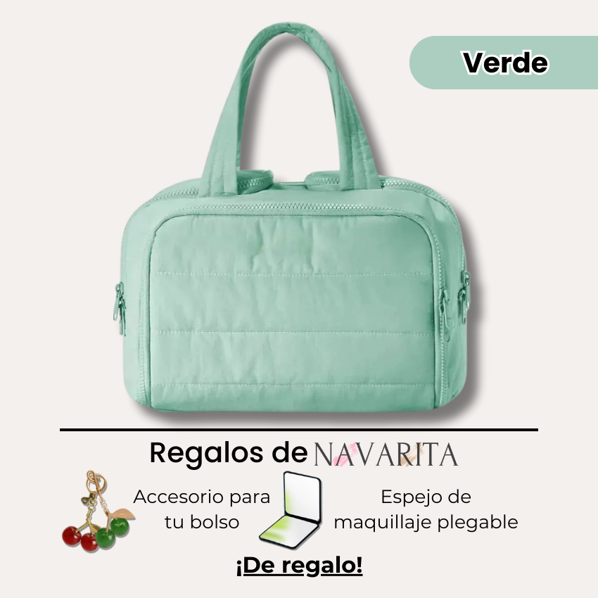 Bolsa de Maquillaje Organizada