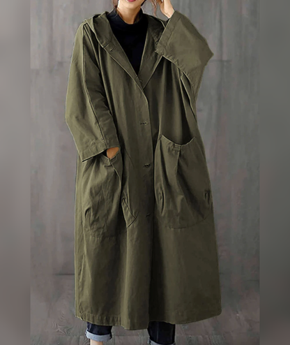 Chaqueta Impermeable Oversize – Marena