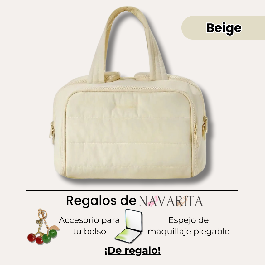 Bolsa de Maquillaje Organizada
