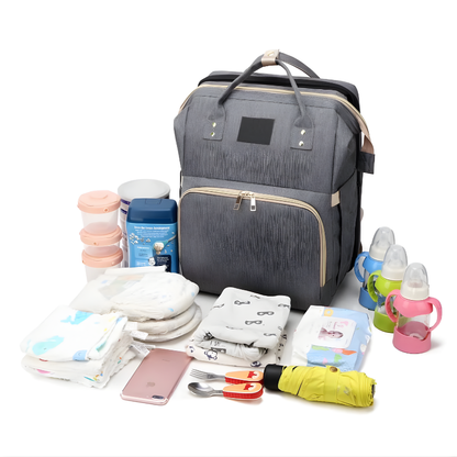 Mochila Maternal con Cuna Plegable