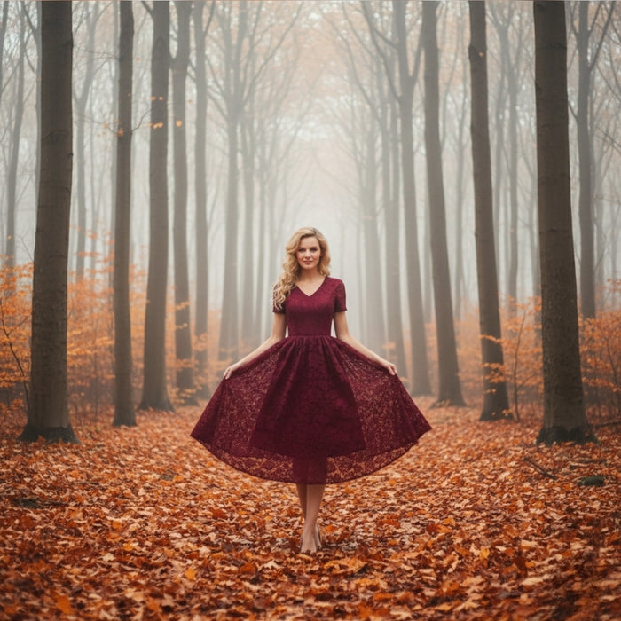 Vestido de encaje – Celia