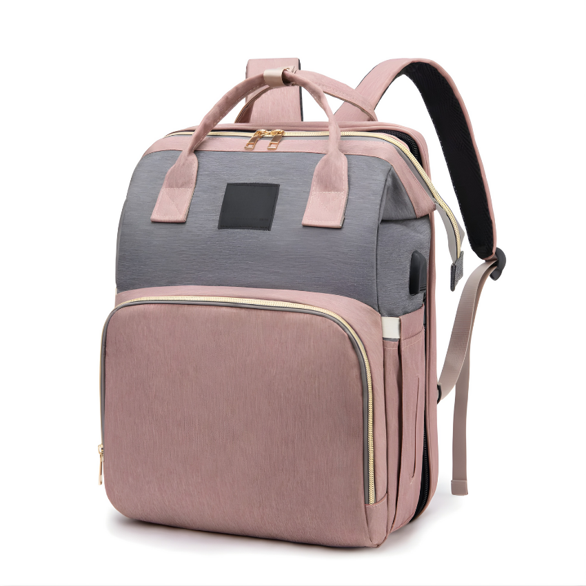 Mochila Maternal con Cuna Plegable