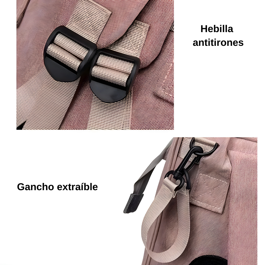 Mochila Maternal con Cuna Plegable