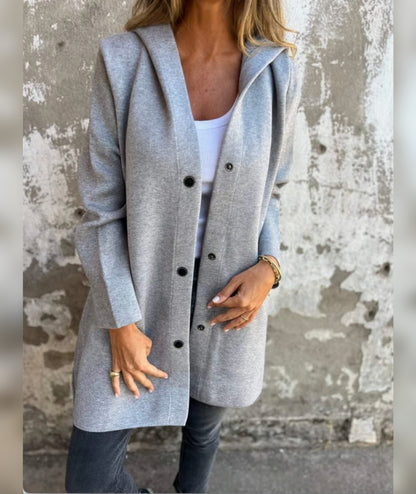 Chaqueta casual con capucha