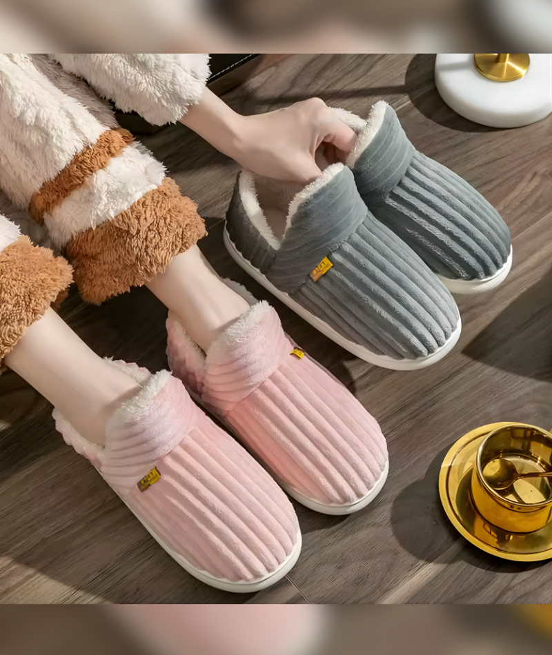 Pantuflas de invierno con forro suave