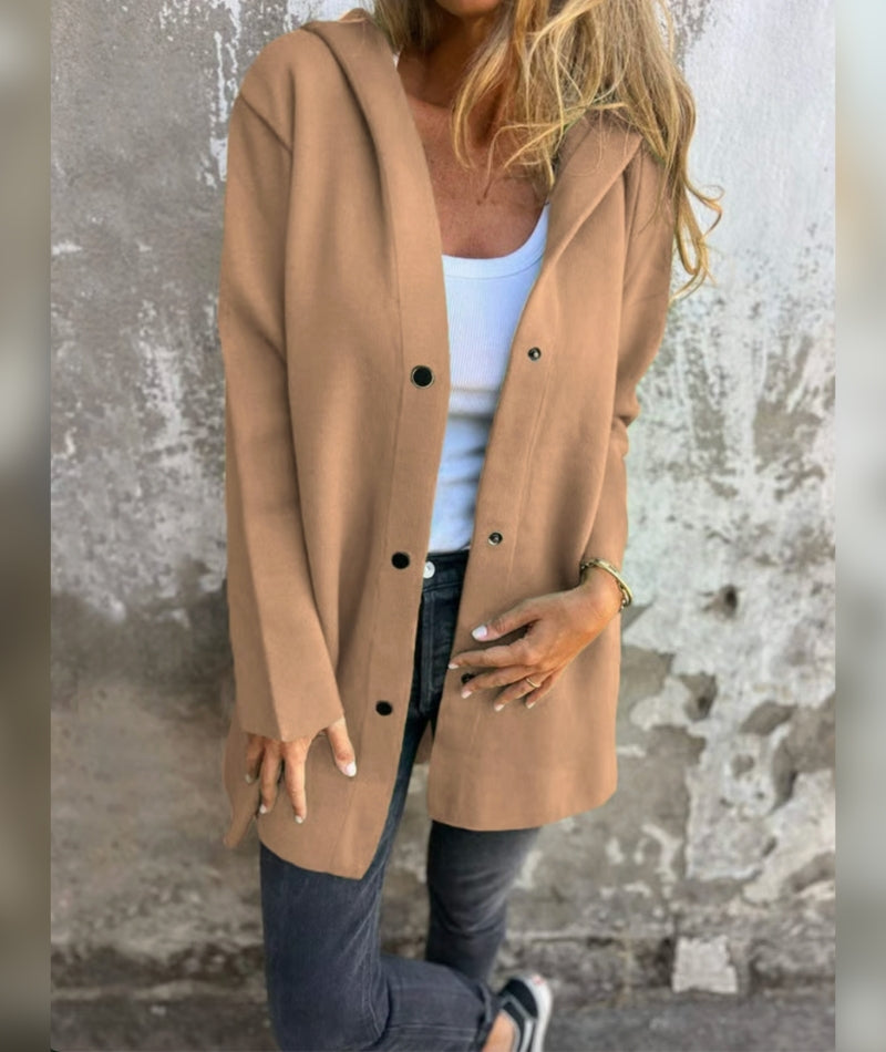 Chaqueta casual con capucha