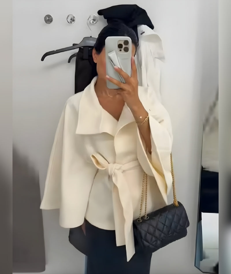 Chaqueta con cinturón – Eclipse