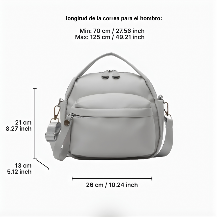 Bolso diario acolchado Le Monceau