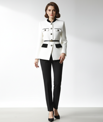 Chaqueta Elegante Contrast