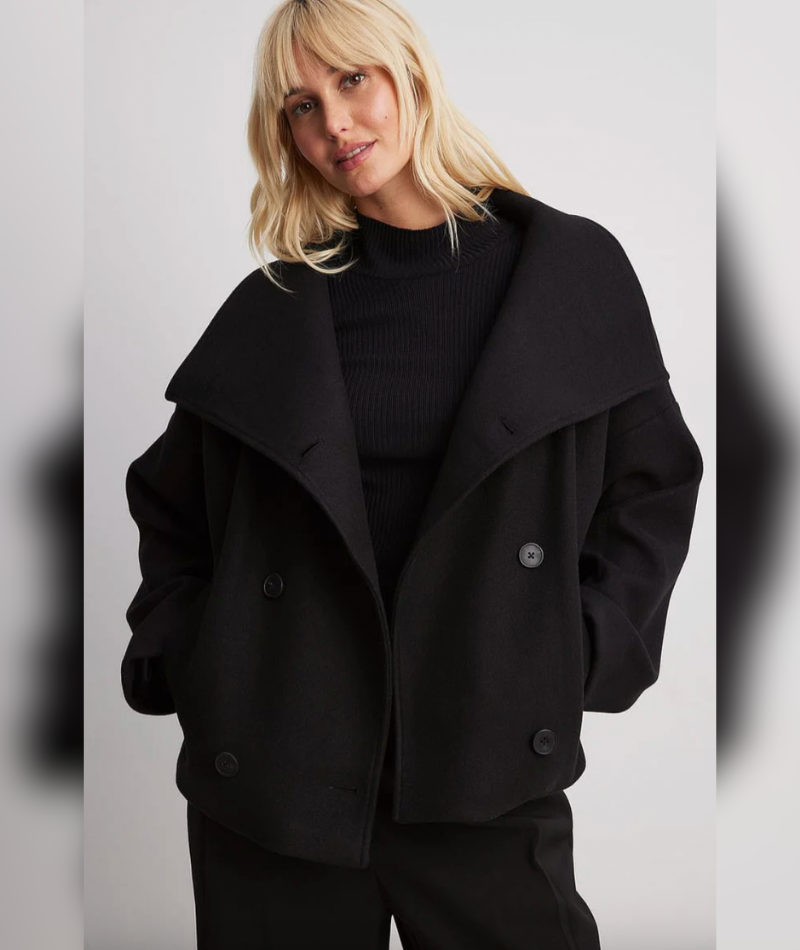 Abrigo corto cruzado – Olivia