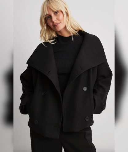 Abrigo corto cruzado – Olivia