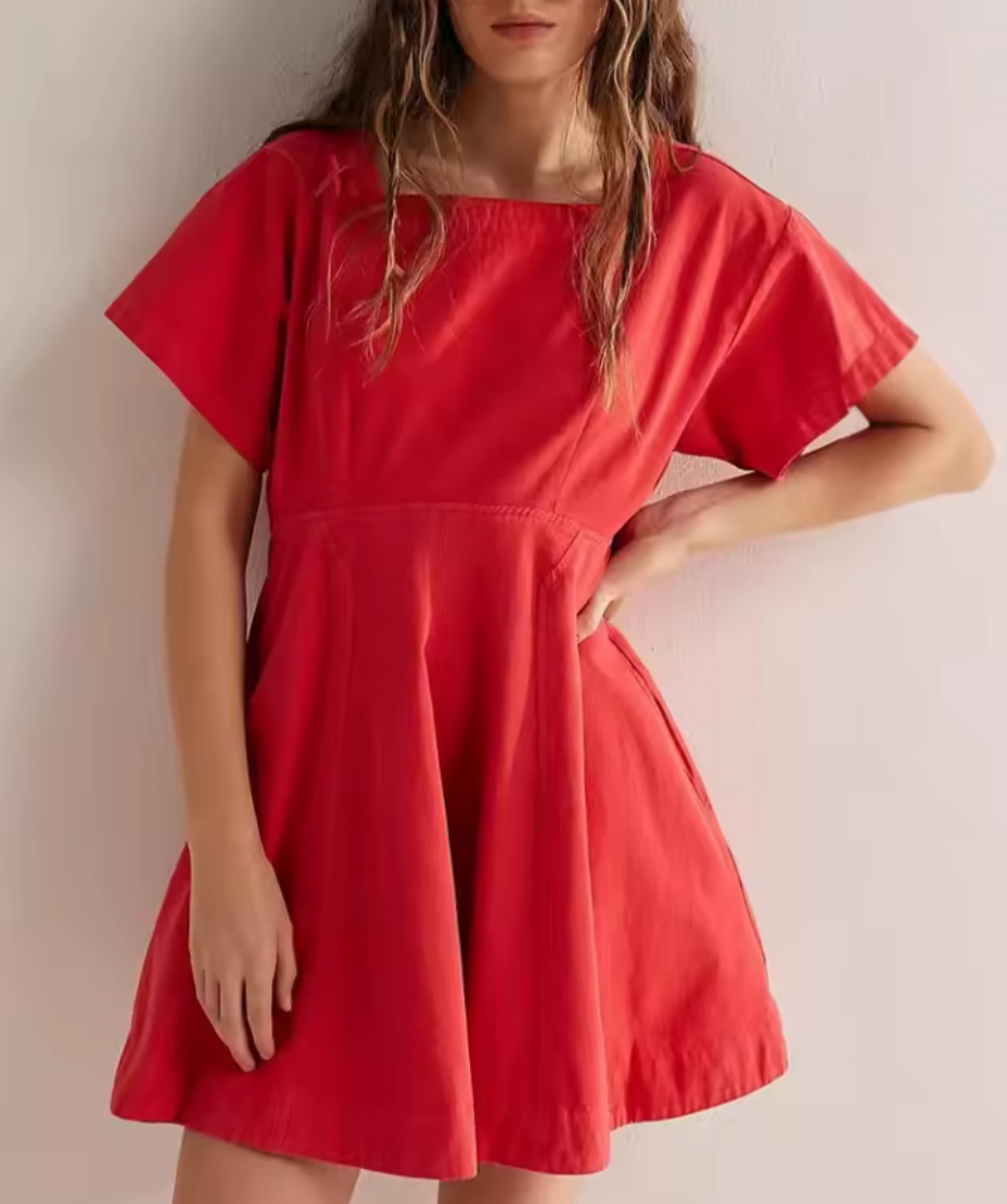 Vestido Corto Isabella Blanco