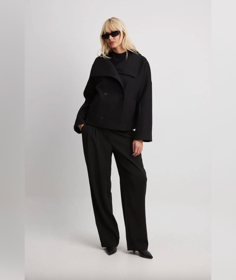 Abrigo corto cruzado – Olivia