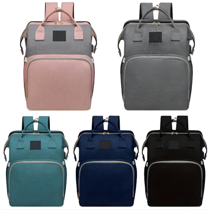 Mochila Maternal con Cuna Plegable