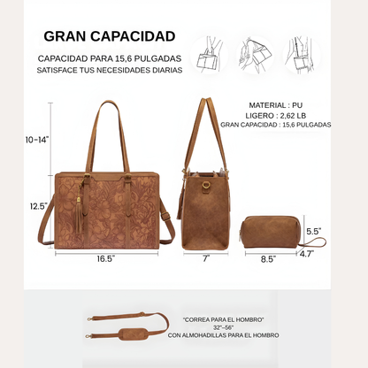 Valeria Bolso Tote Gran Capacidad